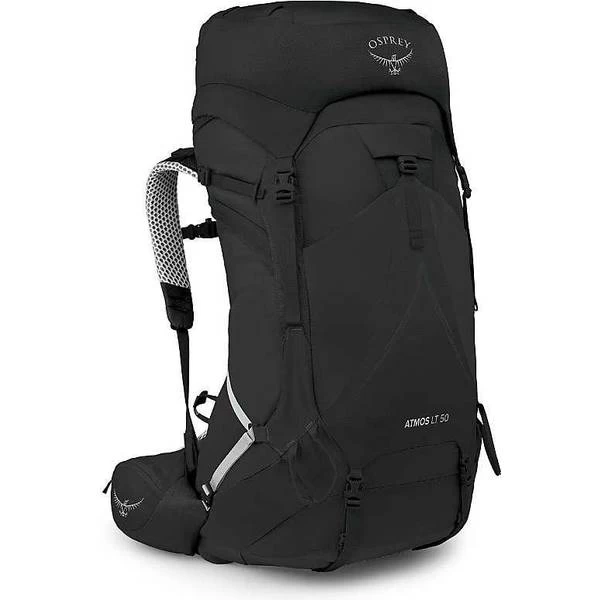 Osprey Atmos AG LT 50 Backpack Men Black S/M 2023 Hiking Backpacks