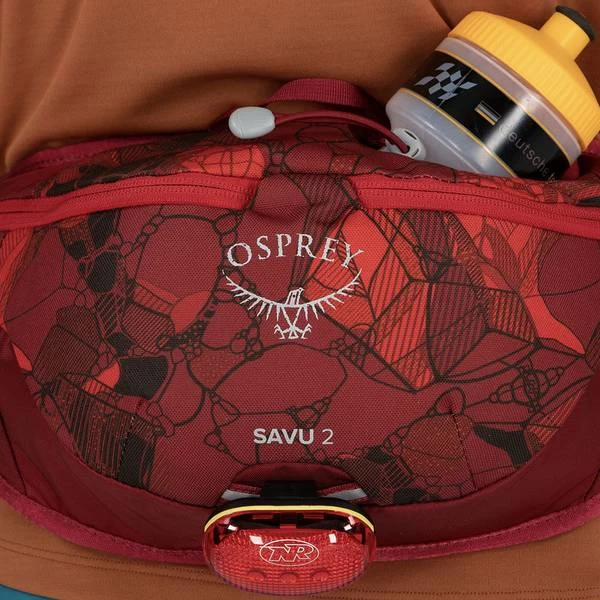Osprey Savu 2 Bum Bag - Claret Red - Image 4
