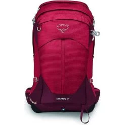 Osprey Stratos 24 Walking Backpack Size 24 L, Red